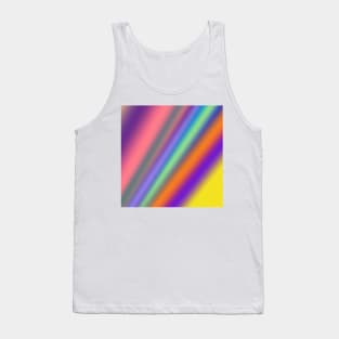 red blue green abstract texture pattern art Tank Top